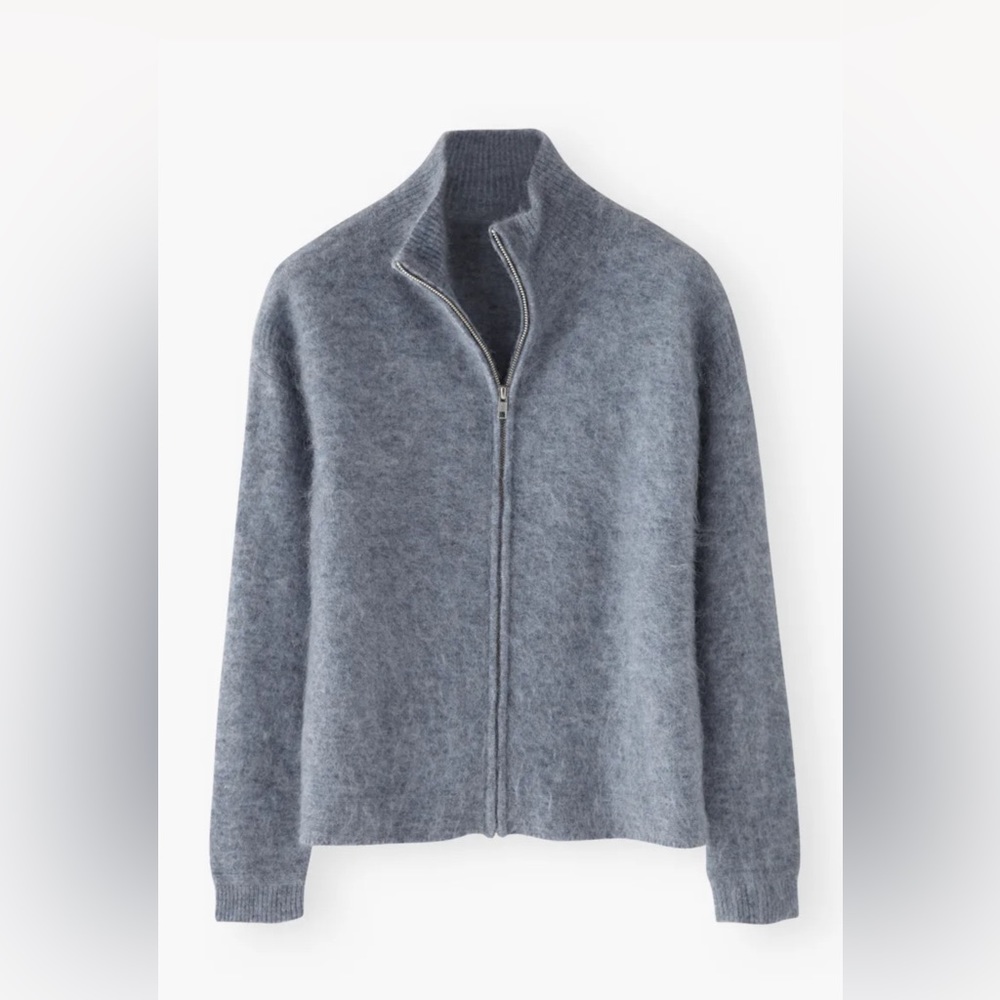 Wrap London Zip-up Sweater